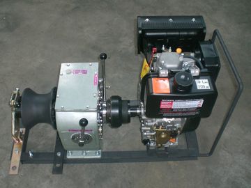 Mua Tốc độ cao 3 Tôn Động cơ Diesel Winch / Hoist Capstan Rope Winch online manufacture