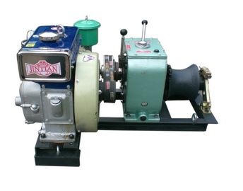 Mua Capstan cáp tời Puller Với Động cơ Diesel điện động cơ 4HP online manufacture