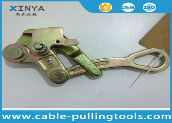 Mua 1 tấn tải trọng định lượng Cáp kéo nắm với chống trượt hàm râu và bề mặt kẽm cho ACSR AAC dẫn online manufacture
