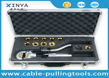 Mua 60 KN tay Output thủy lực cáp Lug Crimping Tool với Van an toàn online manufacture