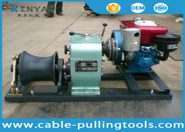 Mua Nhỏ Tập 5 Tôn Động cơ Diesel Powered Winch cho cáp kéo Với Belt Driven online manufacture