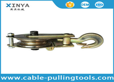 Mua 3T Độc Wheel Wire Rope Pulley Block, tời kéo Pulley Khối Với Một Side Mở online manufacture