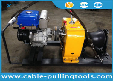 Mua 8T xăng Powered Winch Đối với cáp kéo Dự án Overhead đường truyền online manufacture