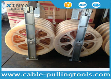 Mua Đường kính lớn Gói Conductor Pulley Power Line xâu chuỗi Thiết bị Khối Với Năm Nylon Wheel 660mm online manufacture
