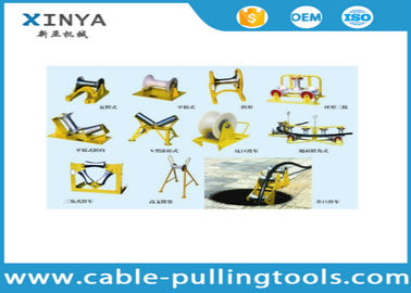 Mua Các loại khác nhau cáp ngầm kéo lăn cáp Pulley Với nhôm / Nylon Wheel online manufacture