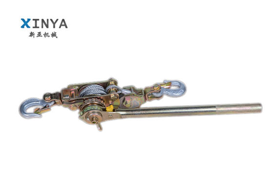 Mua 2 tấn tải trọng định số kéo cáp cáp với thép chống ăn mòn và chuyển động tay cầm 360o để căng xây dựng online manufacture