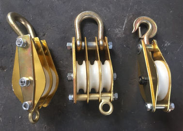 Mua Nhôm hợp kim Block And Tackle Pulley 20KN cho điện Xây dựng online manufacture