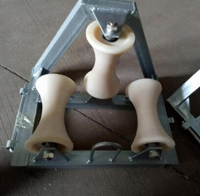 Mua Hướng dẫn cuộn dây cáp góc 90 độ công nghiệp với bánh xe nylon và tải trọng định số 10KN để kéo dây cáp trơn tru online manufacture