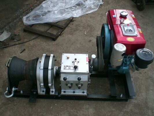 Mua 5-Ton Capacity Diesel Engine Powered Capstan Winch for High-Speed Cable Pulling and Lifting online manufacture