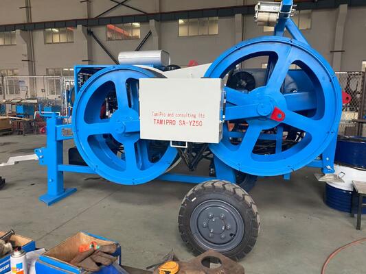 Mua 40KN Hydraulic Conductor Tensioner với thiết kế 5 kheo cho dây dây cáp hiệu quả online manufacture