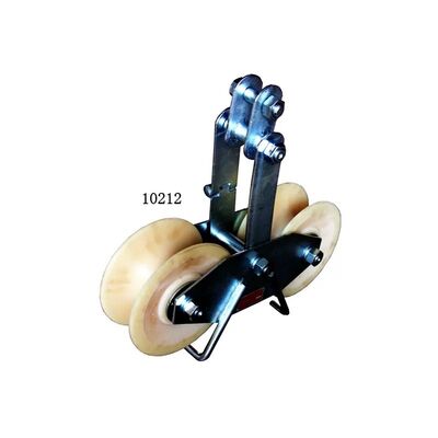 Mua Double Sheave Stringing Block with 25 KN Rated Load and MC Nylon or Aluminum Sheaves for Smooth Ball-Bearing Operation online manufacture