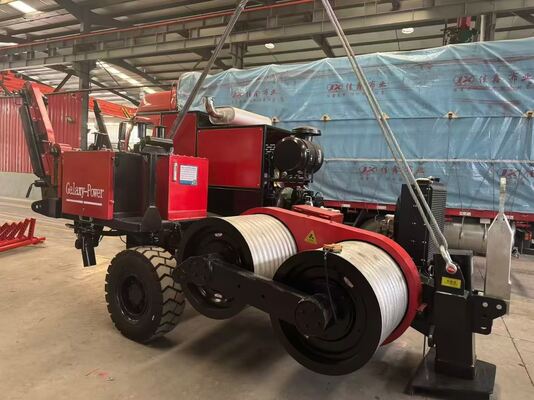 Mua SA-YQ180 Máy kéo thủy lực diesel với lực kéo tối đa 180kN, Hệ thống thủy lực tiên tiến và động cơ diesel hiệu quả cao cho xây dựng đường dây điện online manufacture