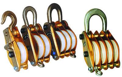 Mua Ba bánh xe 30KN thép pulley khối snapch khối cho kéo dây online manufacture