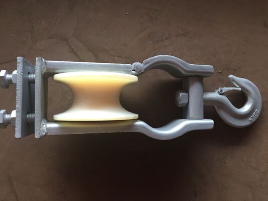 Mua Universal Crossarm Stringing Pulley với thiết kế kiểu Hooked và kích thước bánh xe 120x58mm cho dây chuyền truyền tải online manufacture