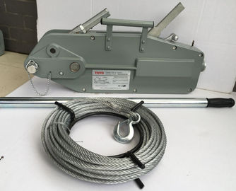 Dây chuyền Công cụ xây dựng cơ bản Tirfor 32 KN nâng dây bao gồm dây cáp 20m