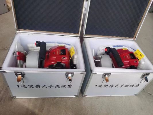 Máy kéo kéo kéo 1 tấn xăng di động
