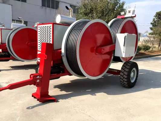 2x50KN Thiết bị điện áp dây căng thủy lực để nối hai dây dẫn