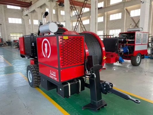 2x40KN Cáp thủy lực kéo dây kéo dây kéo cho dây chuyền dây chuyền