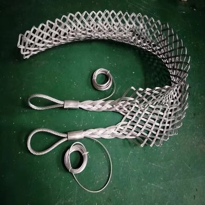 Thép không gỉ cường độ cao sợi dây kéo hai mặt kéo bọc cáp kéo cầm