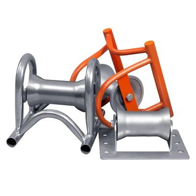 Hướng dẫn đặt cáp đơn dưới lòng đất Vòng xoay nhôm bánh xe nylon ống dẫn cáp