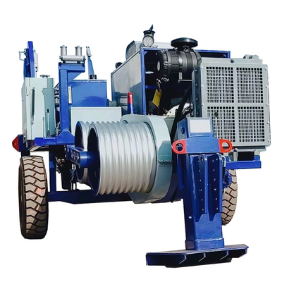 Máy kéo cáp thủy lực 18 tấn Thiết bị dây cáp cho xây dựng đường truyền