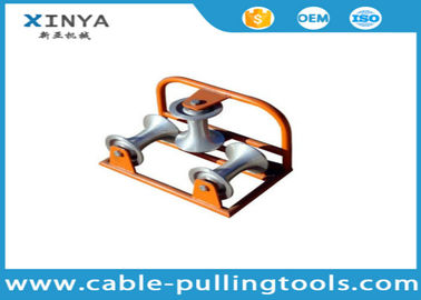 Con lăn góc hình cáp với nhôm bánh xe cho Dự án Xây cáp