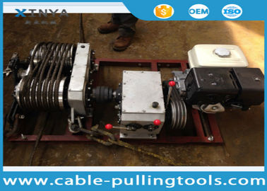 Đôi Drum Honda Xăng cáp tời Puller Winch Với 5T tải năng lực, 7 Grooves