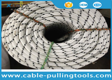 20 mm đúp Braided Nylon Rope Với Breaking Strength 8200KG cho kéo