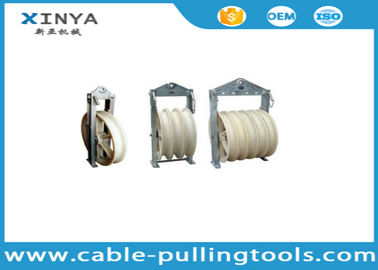 916mm đường kính MC Nylon đường truyền Stringing ròng rọc khối 5 bánh
