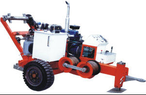 SA-YQ30 Máy kéo cáp thủy lực 30KN với động cơ diesel cho đường dây truyền tải 220KV