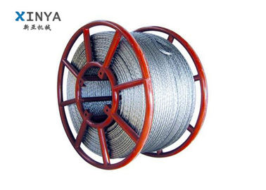 Thép mạ kẽm chống Wire Rope Twist cho Đường dây xâu chuỗi
