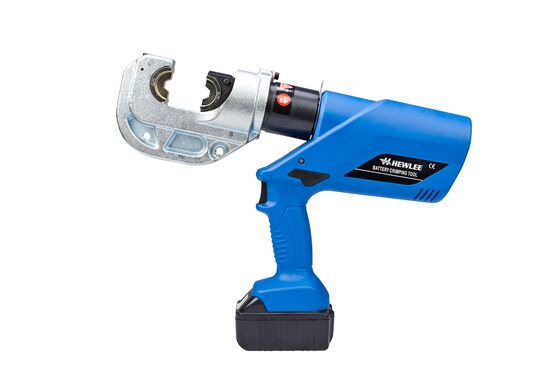 Máy cắt cáp thủy lực pin với 16-400mm2 Crimping Range 120KN Force và 42mm Stroke Portable Electric Pressing Tool