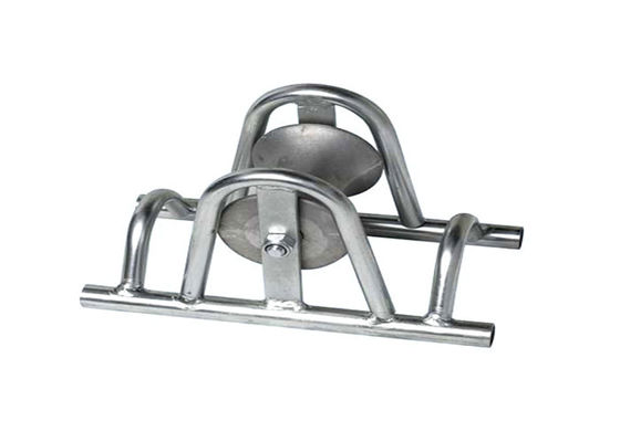 Heavy-Duty Aluminum Frame Straight Line Cable Roller với Capacity Cable Diameter 3in và Thiết kế chống ăn mòn